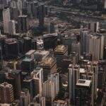 Painel e instalações da Bolsa de Valores brasileira em São Paulo