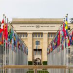 Plenário da Assembleia Geral da ONU durante debates multilaterais