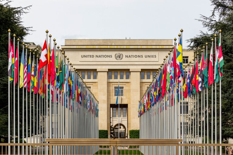 Plenário da Assembleia Geral da ONU durante debates multilaterais